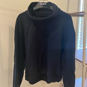 Abercrombie & Fitch - Soft AF Collection - Black Turtleneck Sweatshirt